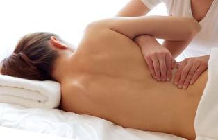 back pain after childbirth massage